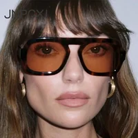 JNPCXI rétro carré lunettes de soleil femmes marque de mode Design dégradé nuances UV400 hommes Punk lunettes de soleil 2