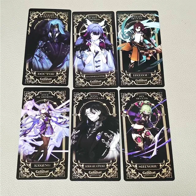 원신 임팩트 타로 덱: 마법의 세계로의 여정