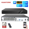 KANTURE 16CH 4K Network Video Recorder 8MP Ai Human Face Detection POE NVR for Security Video Surveillance IP Camera System 1