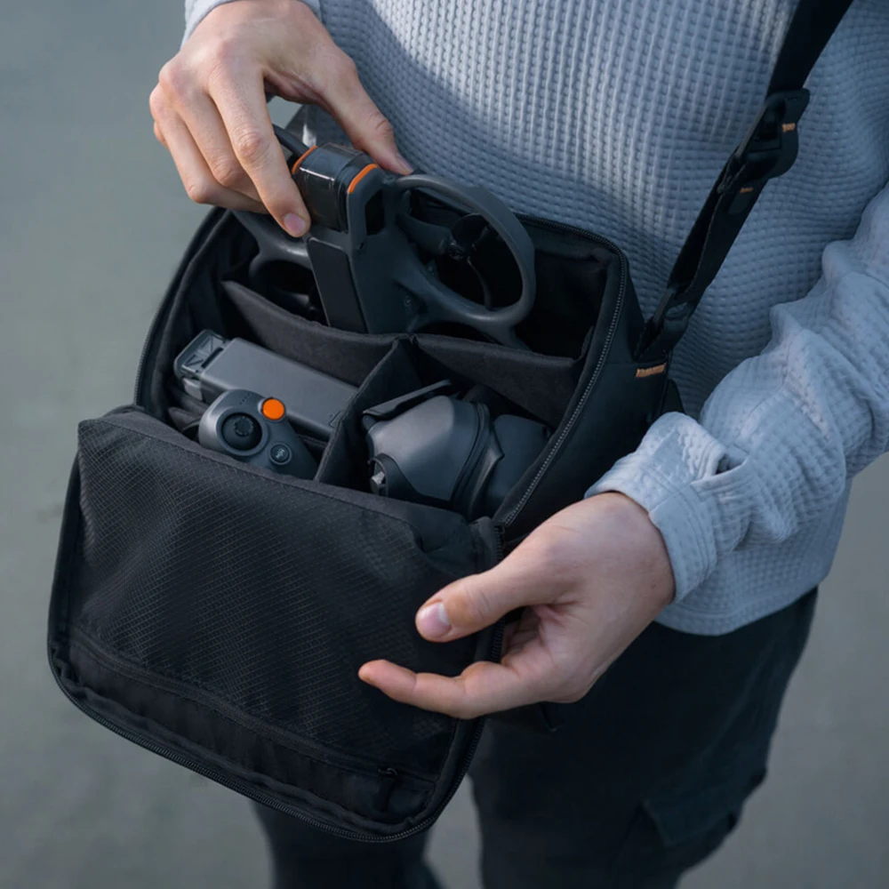 Drone Accessories Drone Storage Bag Drone Storage Case Storage Bags for DJI NEO/Avata 2 Portable Case Outdoor Shoulder Bag For DJI Avata 2 Goggles 3