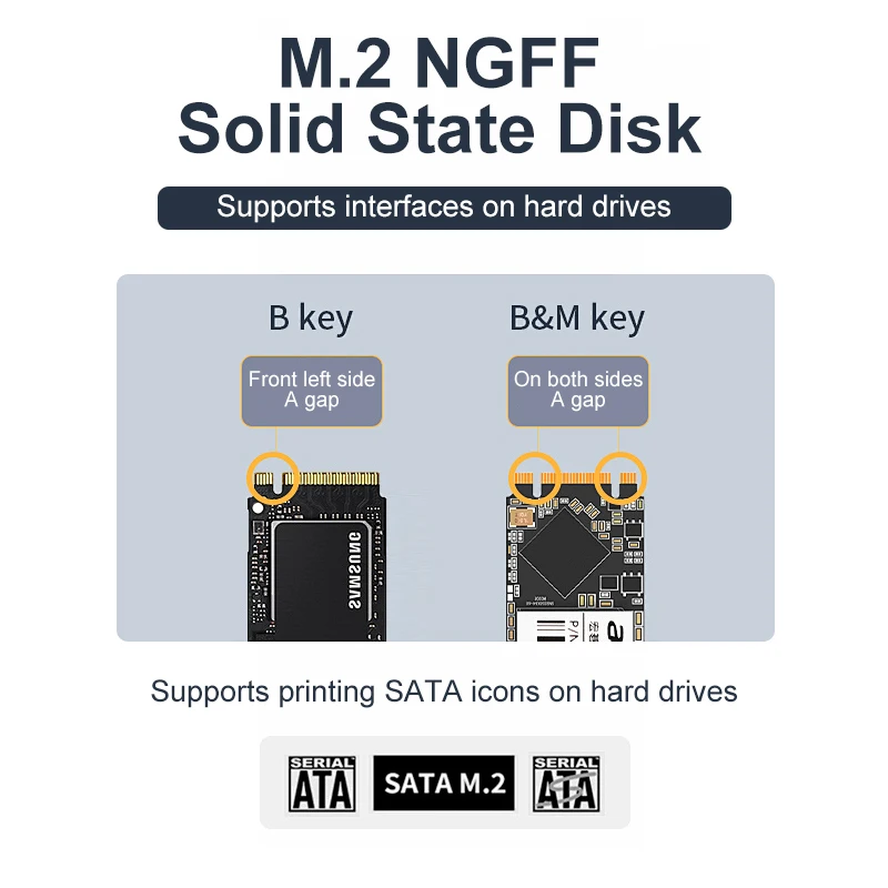 M.2 NGFF to USB3.1 ϵ ̺ ̽, C Ÿ to USB SATA SSD  , M.2 ̽, Ű B, Ű B + M UASP