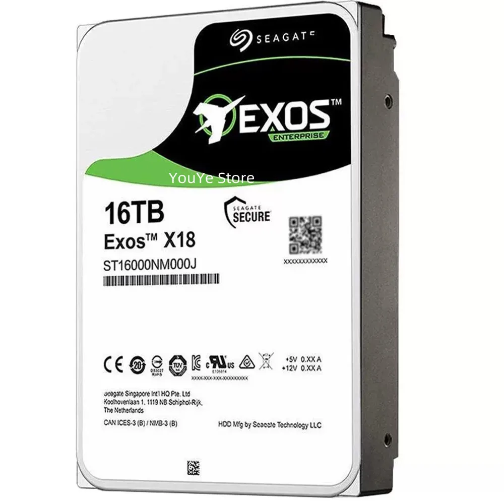 Für seagate st16000nm000j exos x18 16tb sata 6 gb/s unternehmens 