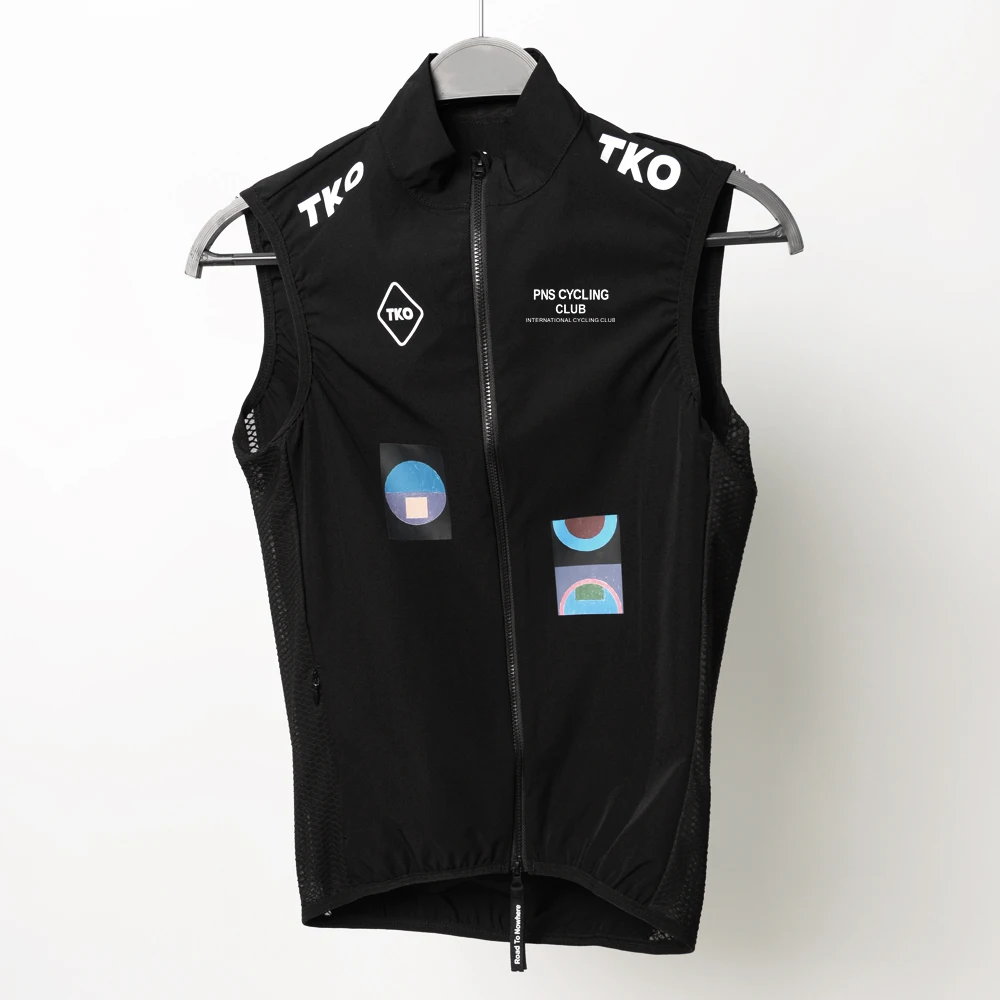 Men Pro Team PNS Cycling Vest Sleeveless High Quality Windproof Waterproof Cycling Gilet Lightweight Quick Dry Bicycle Jersey 3