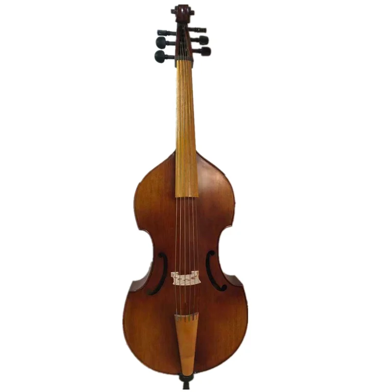 Baroque Style 6 strings 22 3/4" viola da gamba,huge and powerful sound #12240