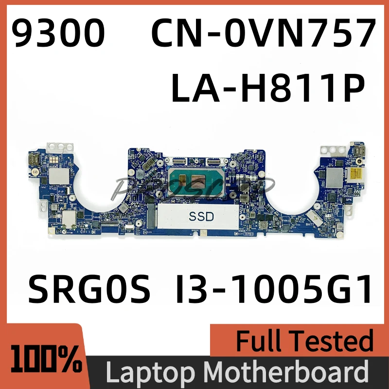 Cn 0vn757 0vn757 0vn757 Untuk Dell 9300 Motherboard Laptop Dengan Srg0s I3 1005g1 Cpu Fdq30 La Jpg Cn 0vn757 0vn757 0vn757 Untuk Dell 9300 Motherboard Laptop Dengan Srg0s I3 1005g1 Cpu Fdq30 La Jpg