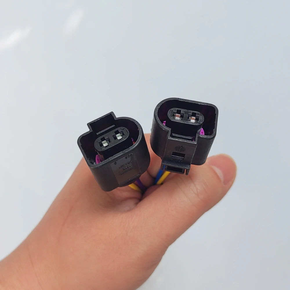 2Pcs 2Pin Connector Plug Socket For Volvo FH FM FL For Scania Mercedes ...