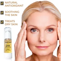30ml Private Label 24K Gold Facial Cleanser Custom Bulk Deep Cleanser Stock Mild Non-irritating Rich Foam Smooth The Skin Makeup 2