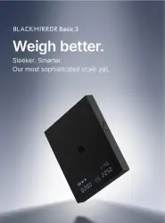 TIMEMORE Black Mirror Enhanced Digital Kitchen Coffee Scale with Timer and USB Port (Black Mirror Basic 3)