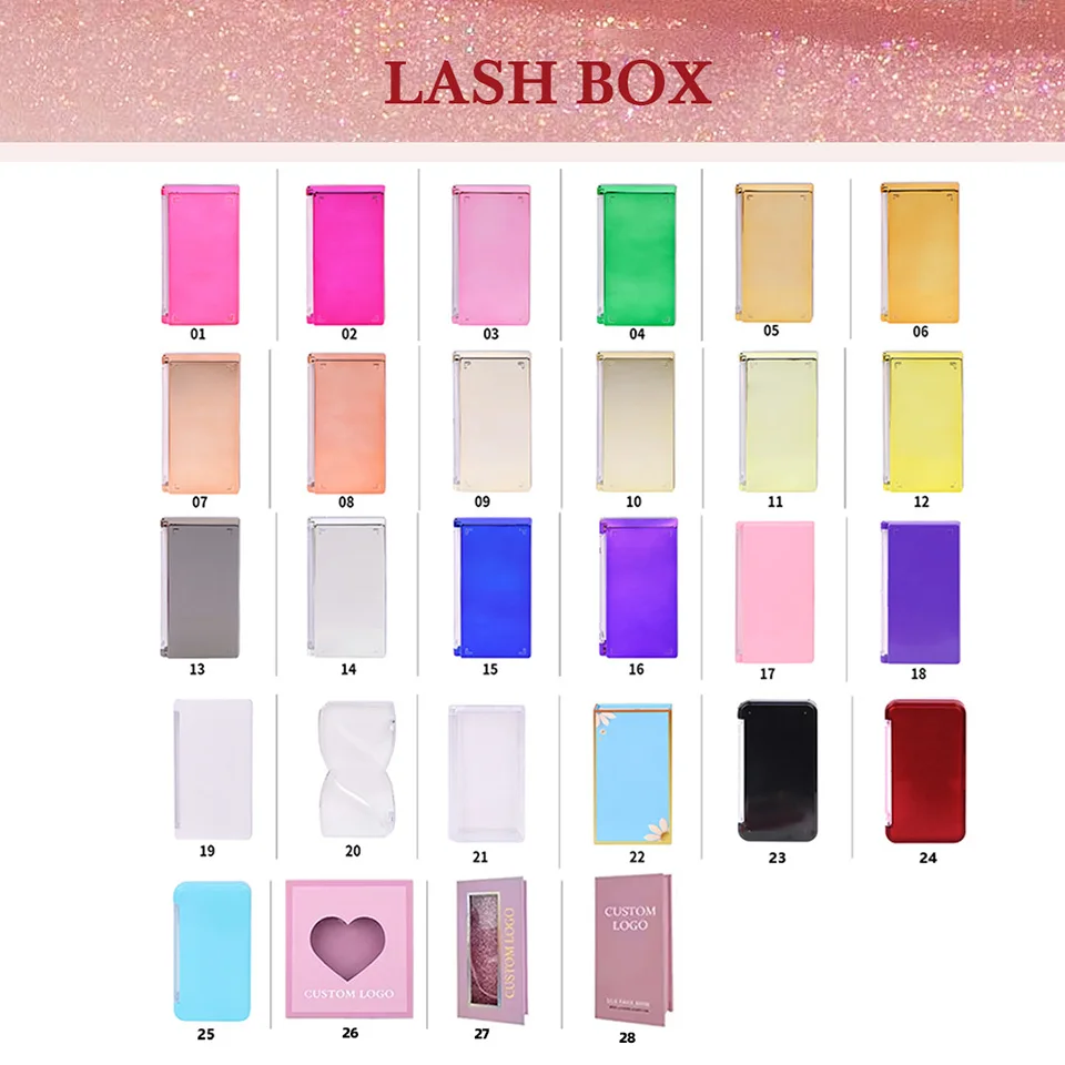 ODM/OEM Random Size Eyelash Private logo DIY logo eyelash extensions personal eyelashes personal logo name eyelash Customize 6