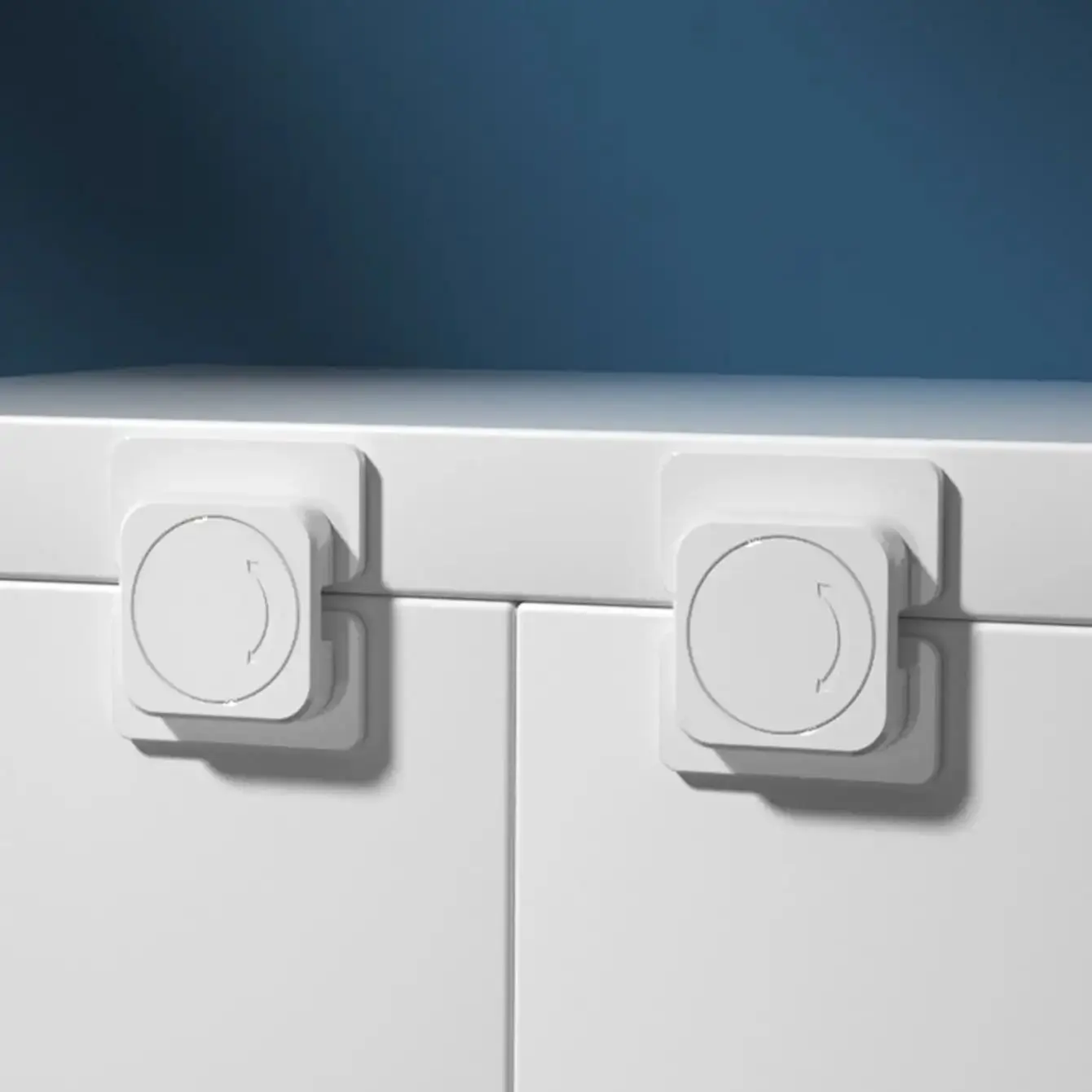 1pc- Safety Locks Refrigerator Door Lock Multi-function Baby Anti-Pinching Hand Home Cabinet Door Drawer Security Protector