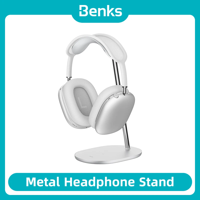 Benks Grand Headphone Holder For Apple AirPods Max Sony Bose Active Noise Cancelling Headphones Wireless Metal Headphone Stand