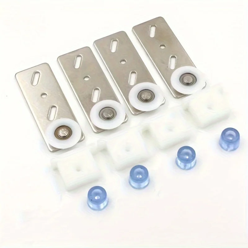 Single door external hanging single leaf sliding door track cabinet sliding rail monorail mobile side mounted furni