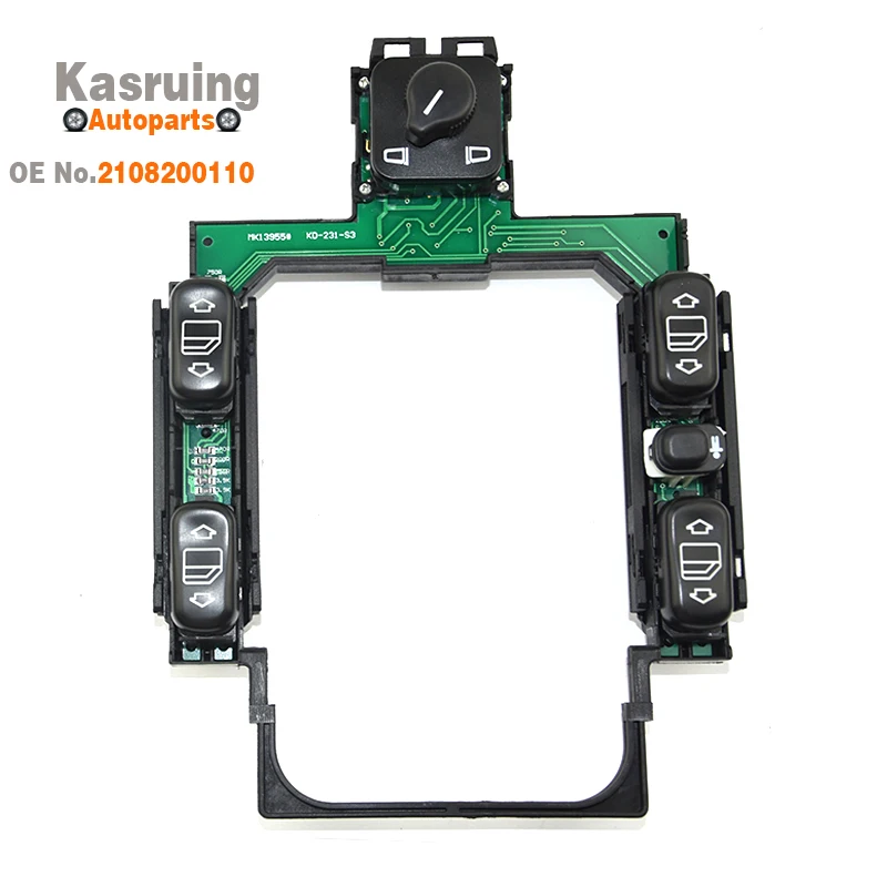 New Master Power Window And Mirror Switch For Mercedes Benz W210 W202 E320 E300 2108200110