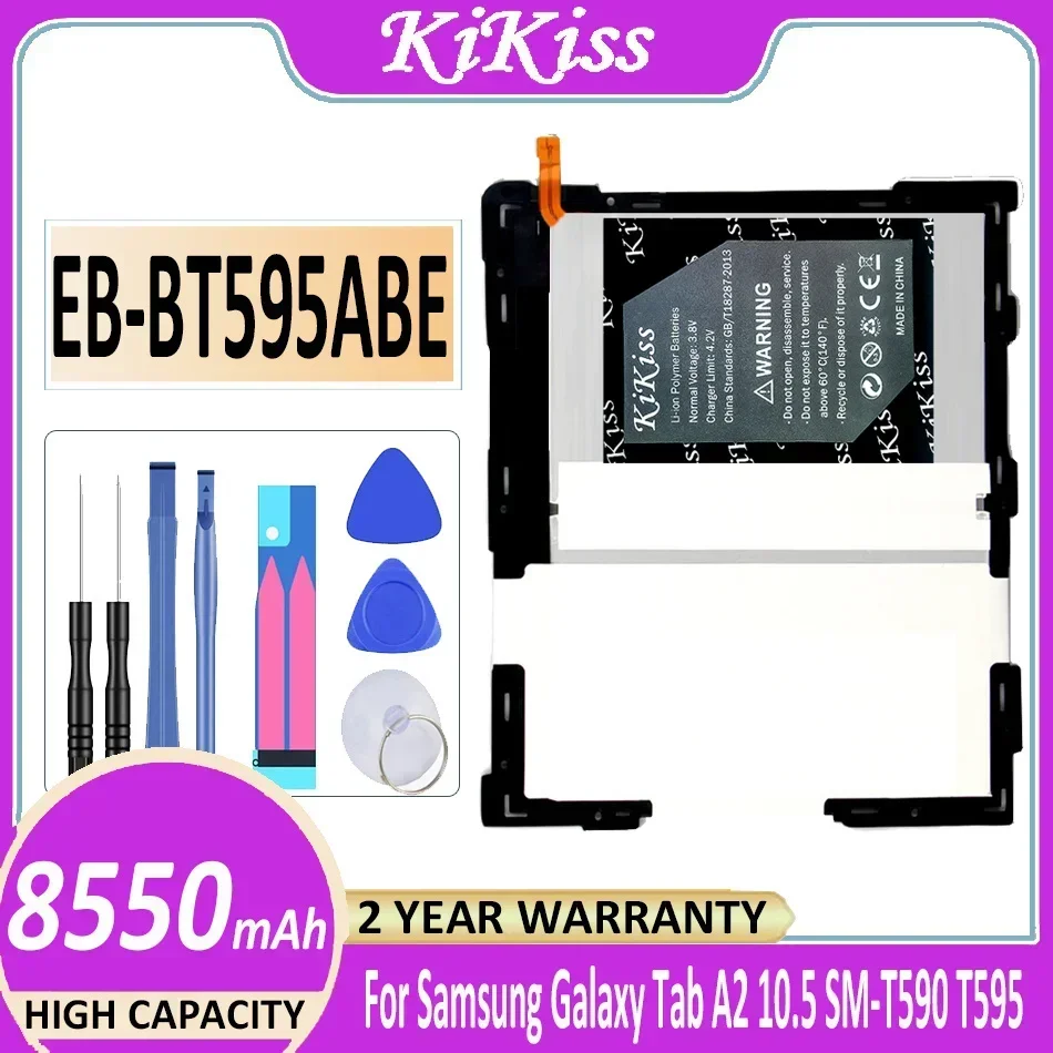 Powerful Battery EB-BT595ABE 8550mAh For Samsung Galaxy Tab A2 10.5 SM-T590 T595 Bateria
