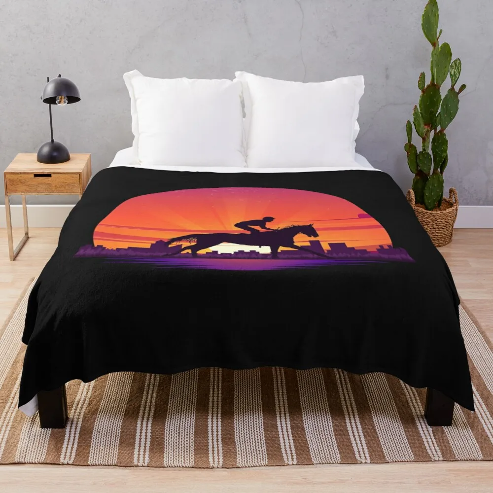 Winx E Ugh Bowman At Moonee Valley Coperta Coperta Divano