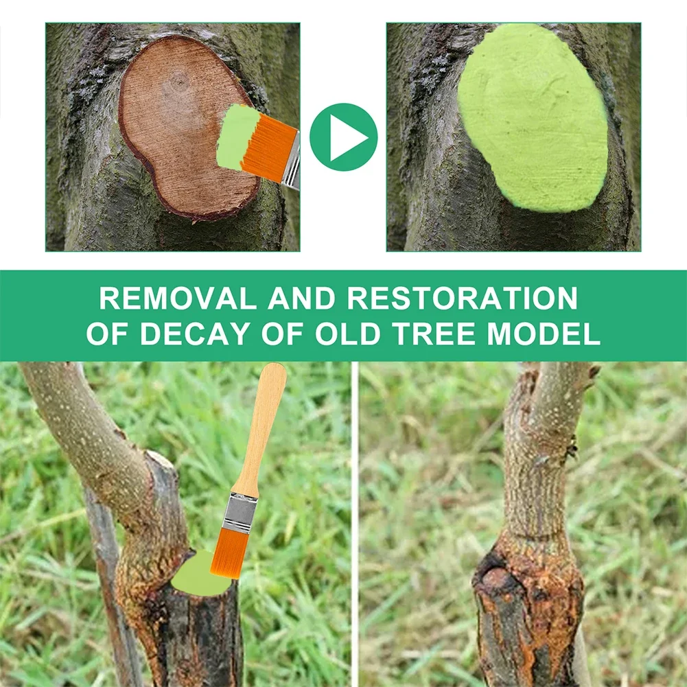 Tree Wound Bonsai Cut Paste Smear Agent Pruning Compound Sealer with Brush Waterproof Sealant Glue Adhesion Promoter 접착제 tree wound sealer