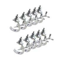 10pcs/lot Aluminum Lights Hook LED Par Hooks Professional Stage Equipment Led Stage Light Truss Dj Club Light Hanging Hook 1