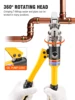 TH Type Hydraulic Pex Pipe Aluminum Plastic Pipe Tube Crimping Tool GC-1632 Floor Heating Pipe Plumbing Tools 2
