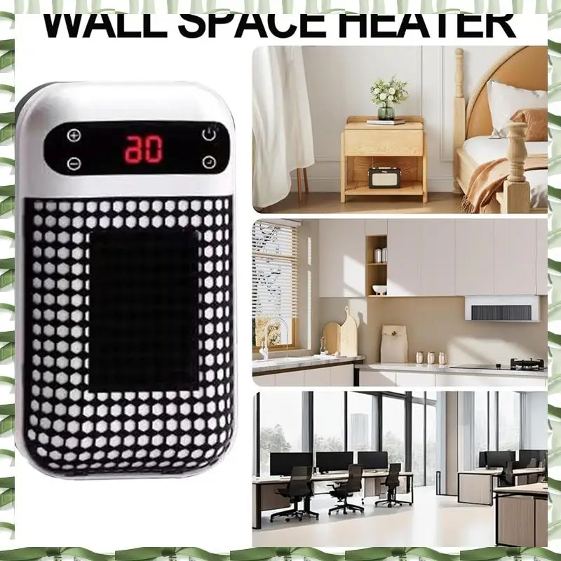 Electric Heaters Indoor Electric Space Heaters For Winter Home Heater With LED Display US Plug-A