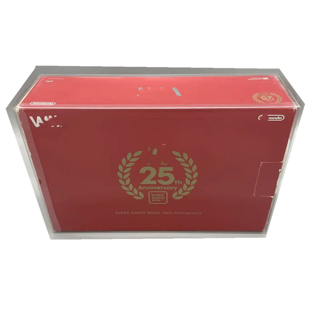 Espositore Da Collezione Per Wii/Mario 25Th Anniversary/Nintendo Game Storage Scatole Trasparenti Tep Shell Clear Collect Case