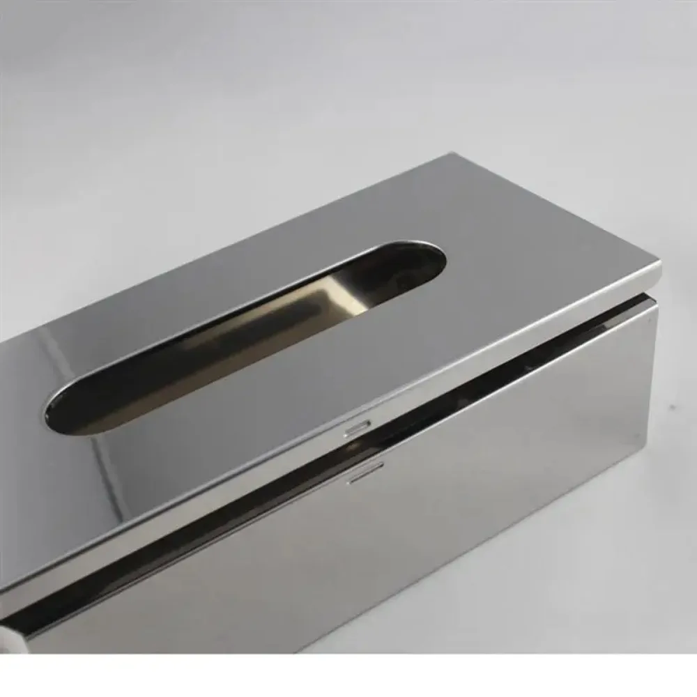Wet Tissue Box Stainless Steel Desktop Seal Baby Wipes Paper Storage  Dispenser Holder Household Waterproof 4