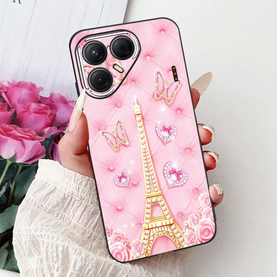 Cute Cat Painted Soft TPU Phone Case - Enhanced Protection and Style