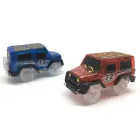 Mini LED Inertia Power Light Up Cars Track Car Electronic Car Toy Race Track 1