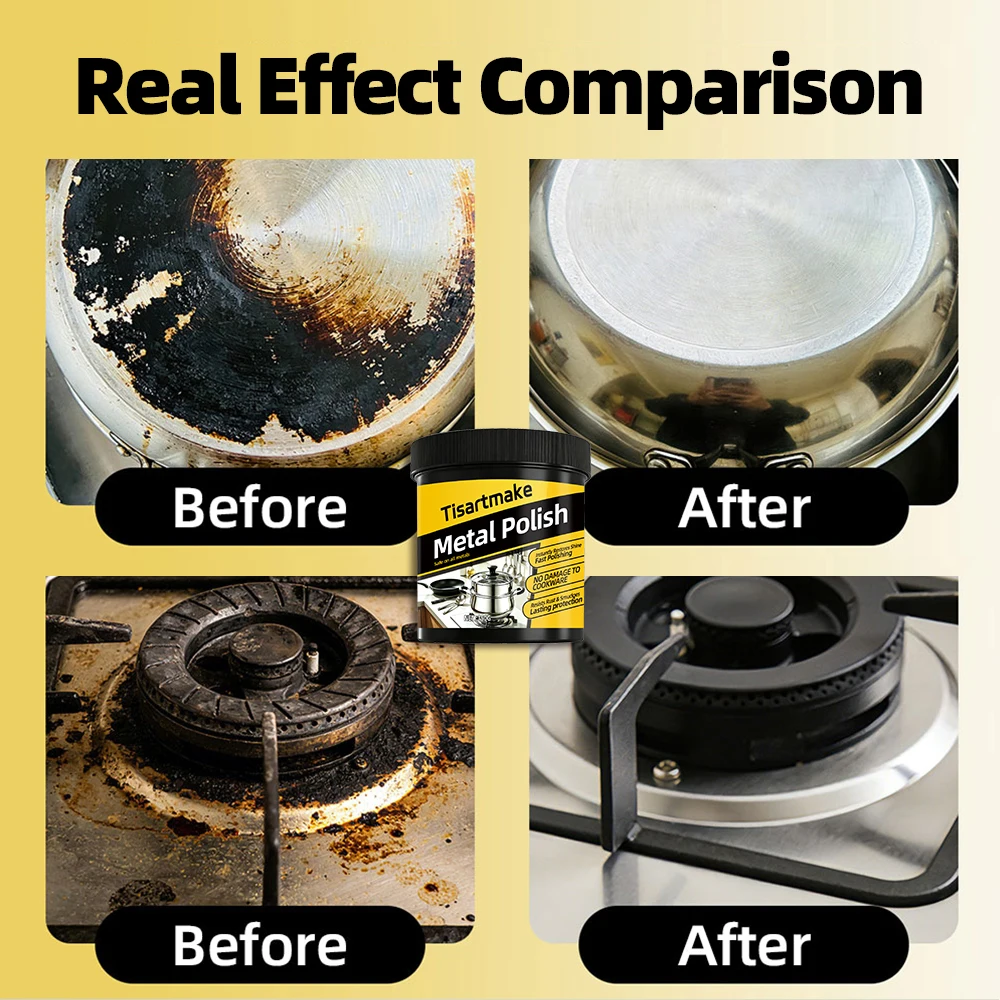 High-Performance All-Metal Polishing Paste - No Residue, Effortless Shine