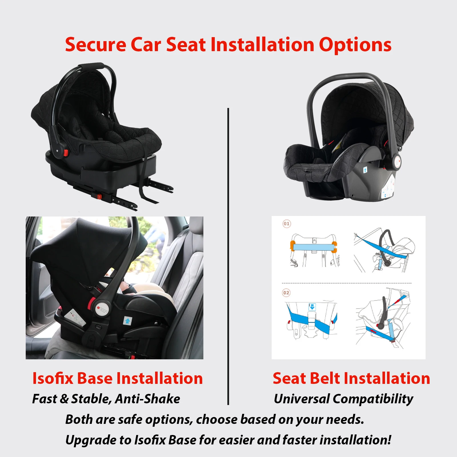 Vista dettagliata dei materiali del sedile