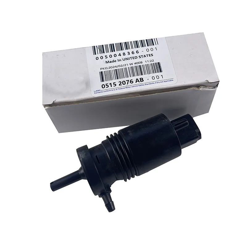 NBJKKATO Brand New Genuine 05152076AB Windscreen Washer Pump Motor For Jeep Wrangler Chrysler 300C Sebring 07-15
