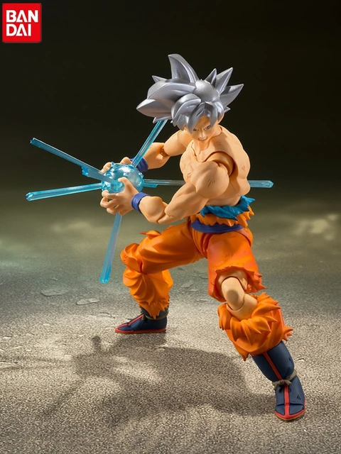 Dragon Ball Super Goku Action Figures Saiyan Blue Hair Models Toys -  AliExpress