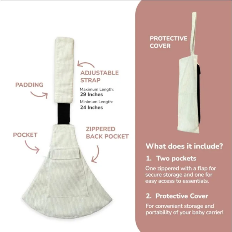 Portable Baby Carrier Wrap 4