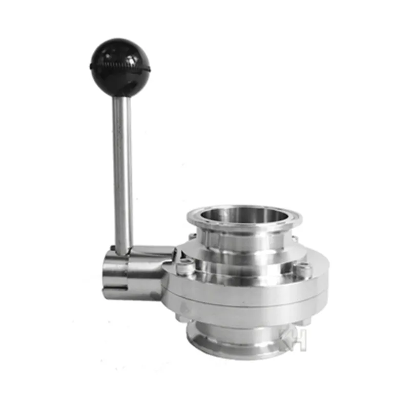 

19MM - 108MM SS304 stainless steel sanitary clip butterfly valve