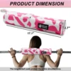 Cow Print Barbell Squat Pad Thick Foam PU Leather Padding for Neck Shoulder Protective Home Gym Weightlifting Training Equipment 2
