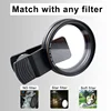 Lightdow Phone Filter Clip (filter not included) for Camera Lens Filter CPL Filter ND Filter Soft Filter Star Filter 37/52mm 3 Lightdow Phone Filter Clip (filter not included) for Camera Lens Filter CPL Filter ND Filter Soft Filter Star Filter 37/52mm 3
