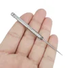 1pc Titanium Alloy Toothpick Key Chain Accessories Fruit Stick Toothpick Holder Portable Outdoor EDC Tool 1