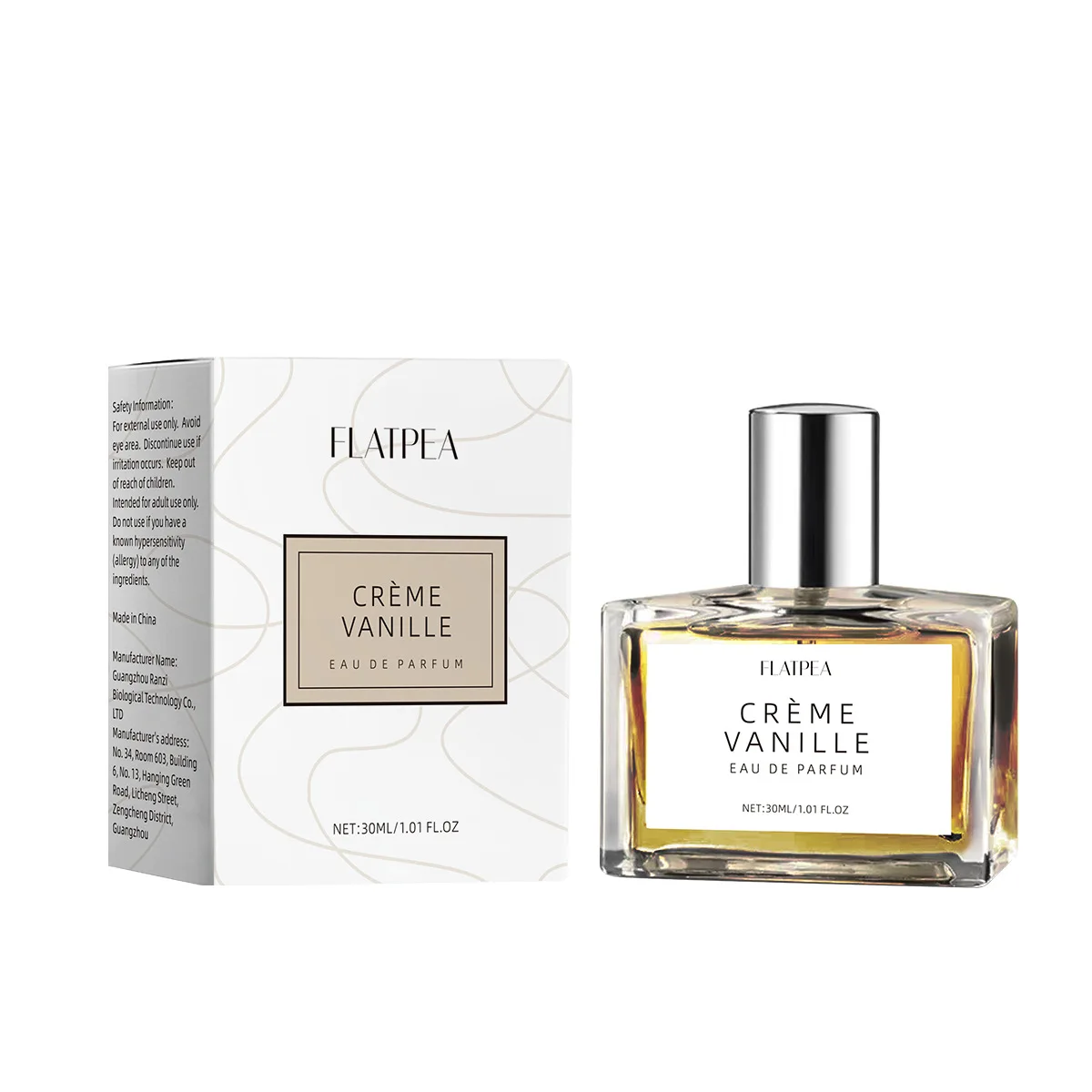 Eau de parfum parfum mixte aux notes de caramel pistache vanille_voghion.com