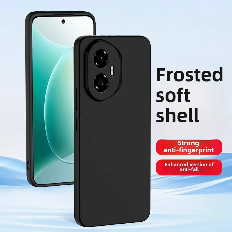 Luxury Matte TPU Soft Silicone Shockproof Bumper Case - Elegant & Slim Back Cover