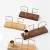 Wooden Paper Napkin Holder Napkin Table Container With Toothpick Case Gold Tissue Case Restaurant Decoration Kitchen Accessories 4