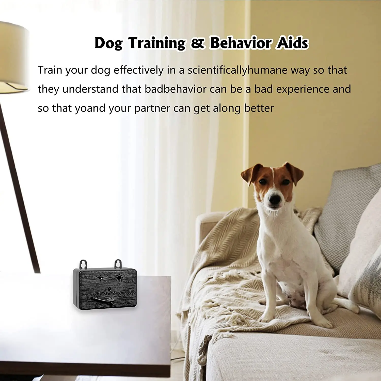 Ultrasonic Bark Control Device Dog Repeller Drive Away Outdoor Anti-bark Dog High Power Powerful Cat Snake Stop Barking Electron