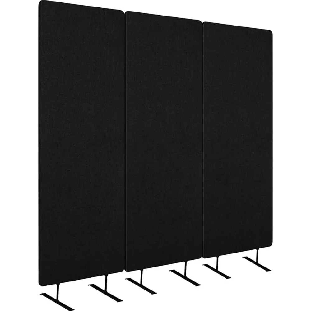 

Desk Partition Moving Screen Divider Room Soundproof Booth Partition Wall Fence Privacy Screens Office Cubicle Low Furniture