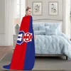 Football C-Chile LOGO U-University Blanket Travel And Gift Comfort Warm Soft Plush Suitable For Sofa Living Room Office Bedroom 5