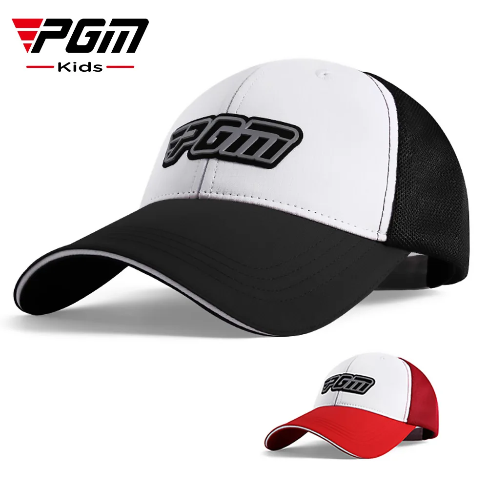 

PGM Golf Caps Adjustable Hats Outdoor Sport Cycling Hiking Cap for Boy Girl Windproof Travel Cotton Black White Hats MZ036