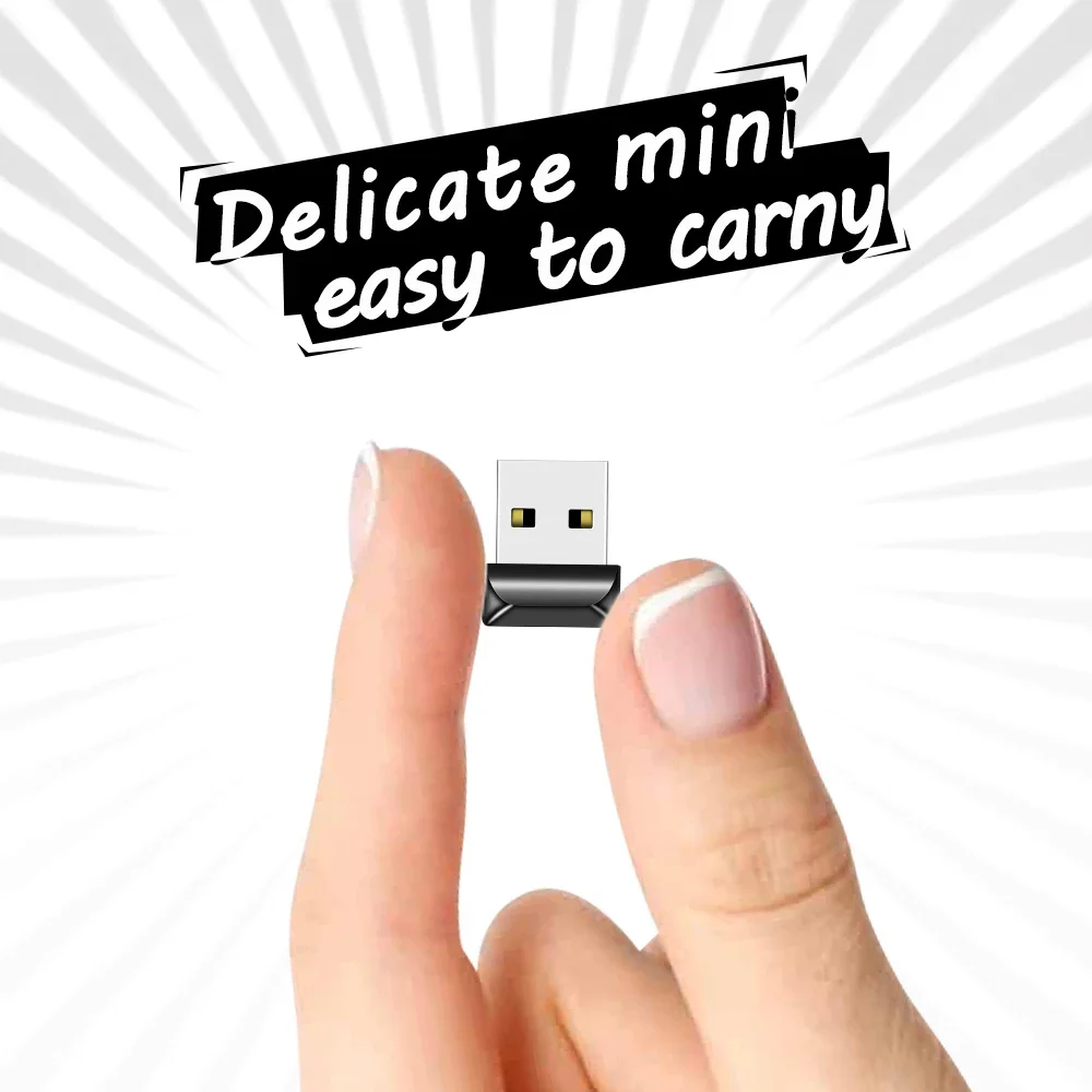 Super Mini USB Flash Drive Waterproof Pendrive 64GB 32GB 16GB 8GB 4GB Real Capacity USB 2.0 Memory Stick Thumbdrive Usb Flash Drive Flash Drive