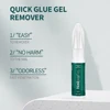 Nailpop Portable Nail Glue Gel with Remover Kit Quick-Drying Nail Adhesive for Press on Nails,Fake Nail Tips Gel Glue 4/8/12pcs 3