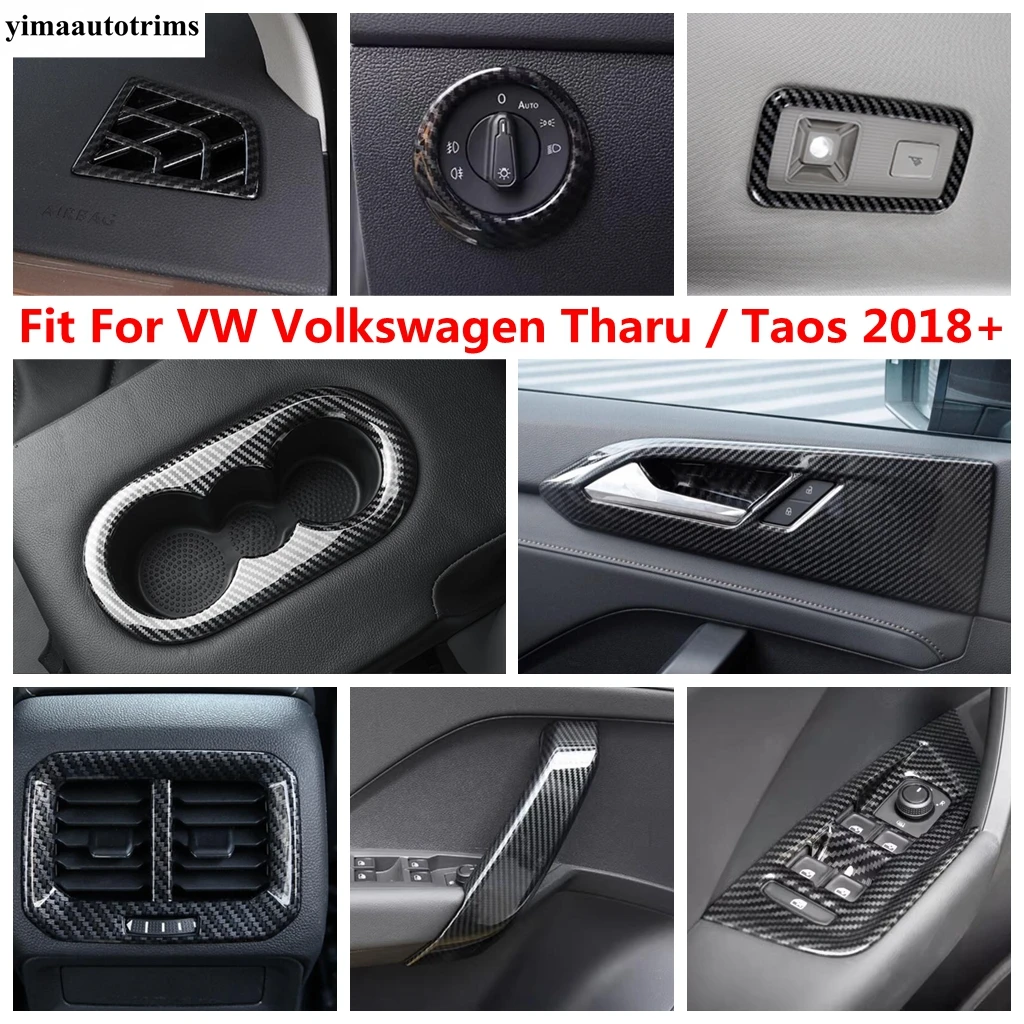 

Window Lift / Head Light / Water Cup / Handle Bowl / Door Armrest Panel Accessories For VW Volkswagen Tharu / Taos 2018 - 2023