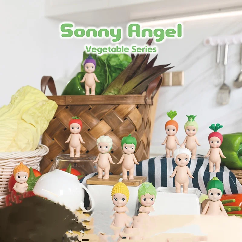 

Sonny Angel Vegetable Series Tomato Carrot Corn Cabbage Doll Action Figure Made By Hand Birthday Present Decoration Toys Gift