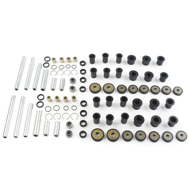 Honda TRX650 TRX680 Replacement JAVIK Rear Upper & Lower Kit - Compatible With Honda Rincon 650/680 TRX650/TRX680 2003-2014 A-Arm Bushing Shaft