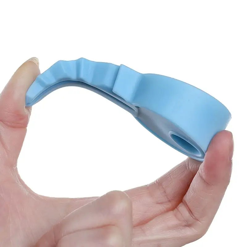 Silicone Door Stopper With Round Hole Key Shaped Security Guard Stopper Door Stop Wedge Slope Design For Seam 0.4-2cm