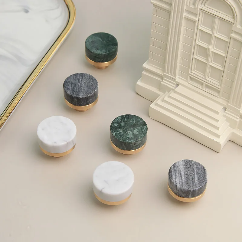 5 Pomos Blancos Para Muebles – Manijas De Cocina Estilo Art Decó – Botones De Cajón – Knober